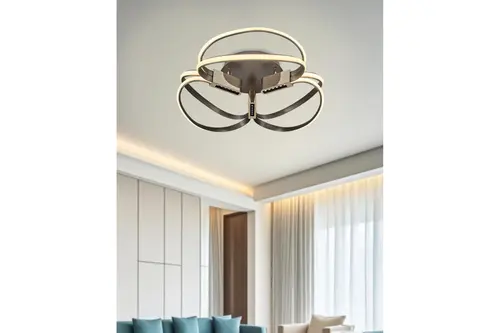 Özcan Aydınlatma Platin 65'Lik Plafonyer Platin, 5724-1