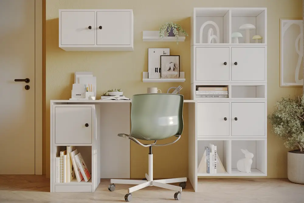 Font Çalışma Masası, 7 Kapaklı
