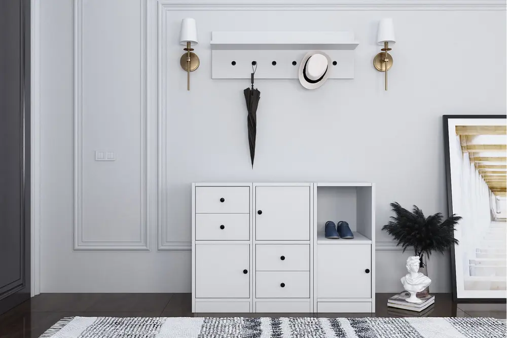 Bera Portmanto, 3 Kapaklı 4 Çekmeceli, Prt-1080-Ç