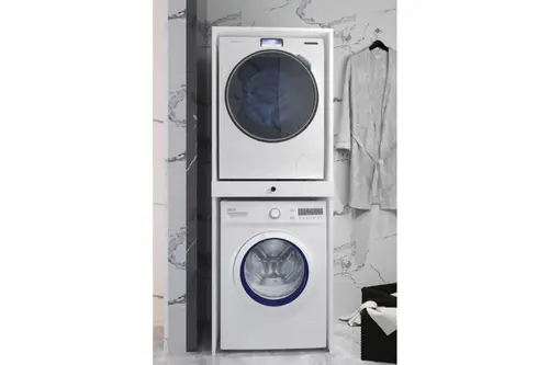 Asel Çamaşır Ve Kurutma Makinesi Dolabı, Beyaz