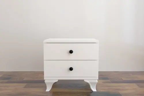 Hira Çok Amaçlı Komodin, 2 Çekmeceli