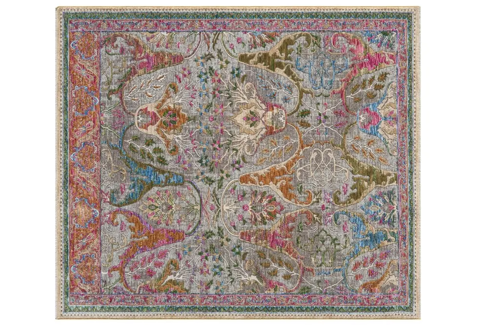 Spectrum Serisi Degrade İplik Silinebilir Vintage Premium Halı, 800 Renkli, 240X340