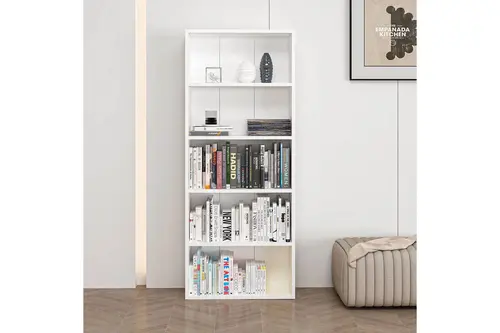 Adel Kitaplık, Beyaz, 4 Raflı
