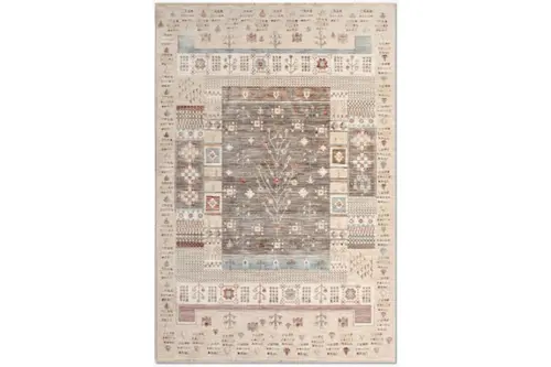 Armoni Vintage Etnik Desenli Halı Aa02 80X150