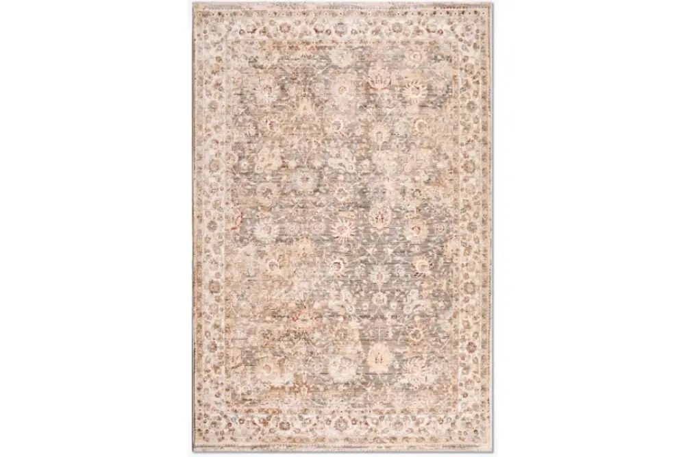 Armoni Vintage Etnik Desenli Halı Aa06 80X150