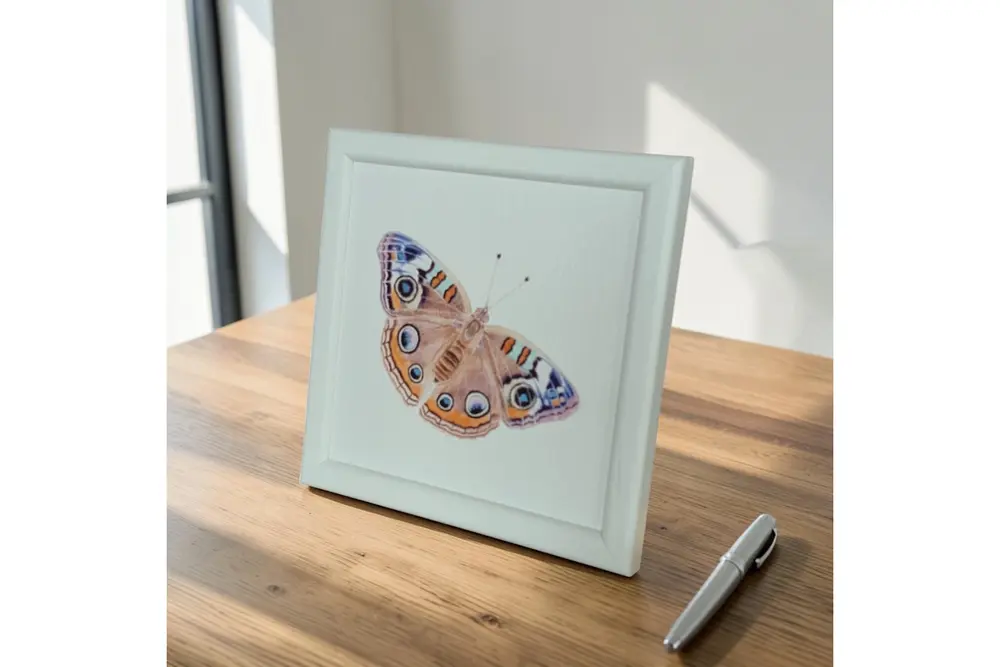 Kelebek Suluboya Fine Art Baskı