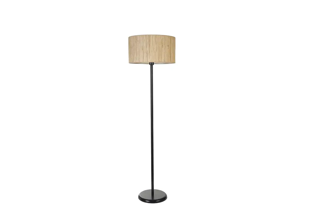 Bambu 010 Abajurlu Lambader Siyah