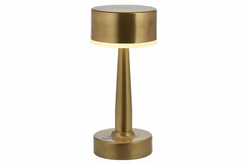 Avonnı Led Masa Lambası, Metal, Eskitme Kaplama, 64005-E