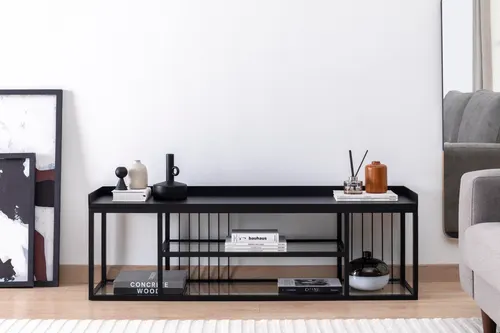 Lola Tv Ünitesi, Siyah, 140 Cm