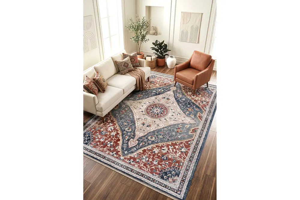 Koza Bohem Multi Halı, A5822D, 80X150