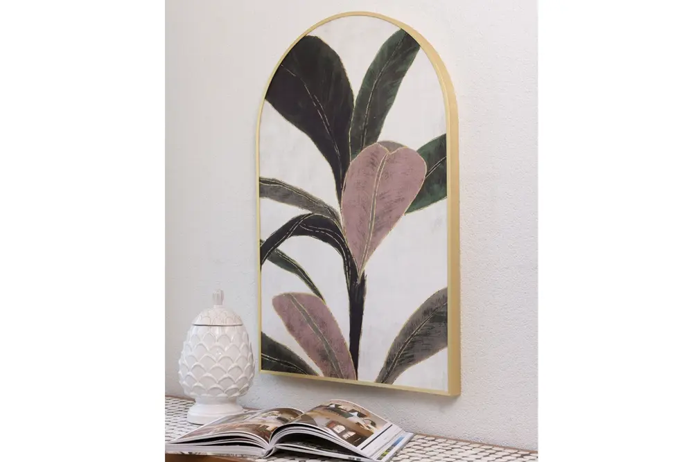 The Mia Botanic Leaf Tablo, 60X90 Cm