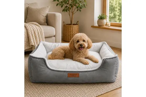 Dreamy Nest Bed, K.gri Gri, M Beden, 40X55X18 Cm