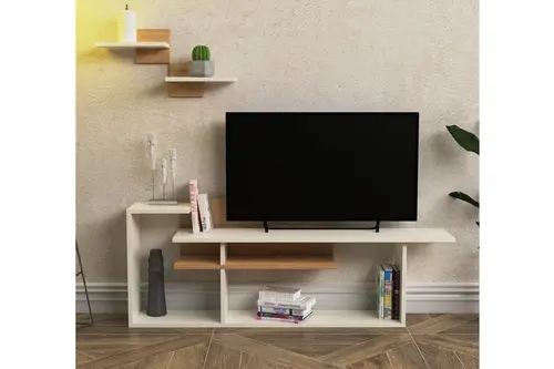 Lagomood Rode Tv Ünitesi Beyaz Meşe
