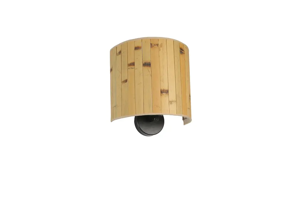 Bambu 02 Abajurlu Oval Aplik