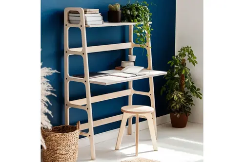 Woodesk Harmonia Ahşap Çalışma Masası, Natural Renk