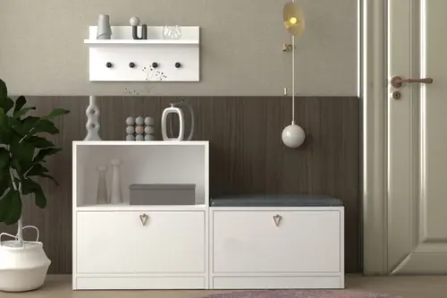 Bera Portmanto, Düşer Kapaklı Puflu, Nrg-Prt-1002