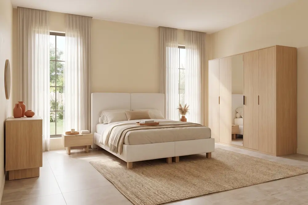 Bold Yatak Odası Takımı, Aynalı, 5 Kapaklı