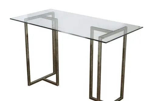 Potrica Yemek Masası, Eskitme Pirinç, 120X60
