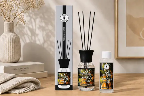 Orange Çubuklu Ortam Kokusu 100 Ml + Yedek