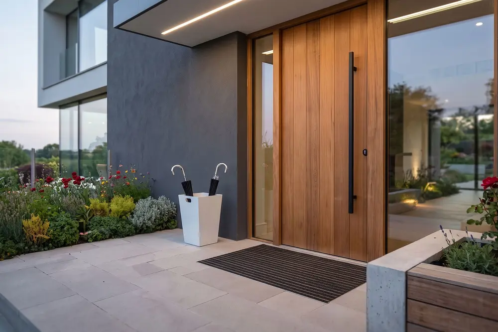 Terraguard Metal Şemsiyelik, Beyaz