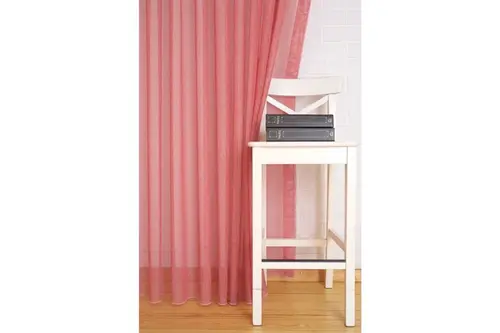 Massarelli Keten Tül Nar Rengi 1-2 Seyrek Pile 100X260