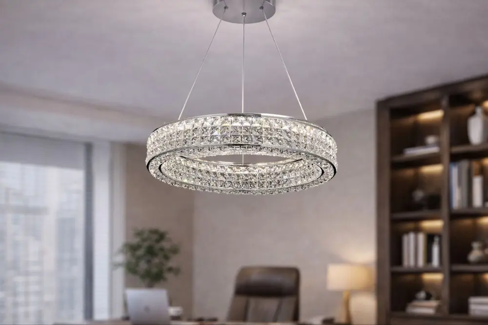 Kont Kristal Avize, 50 Cm