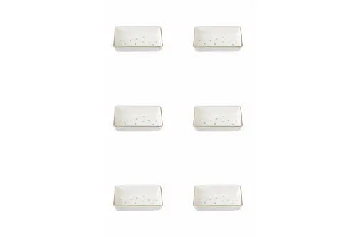 Porland Forest Kahvaltı&Meze Tabağı 7X11Cm 6 Lı 04Lfh000587