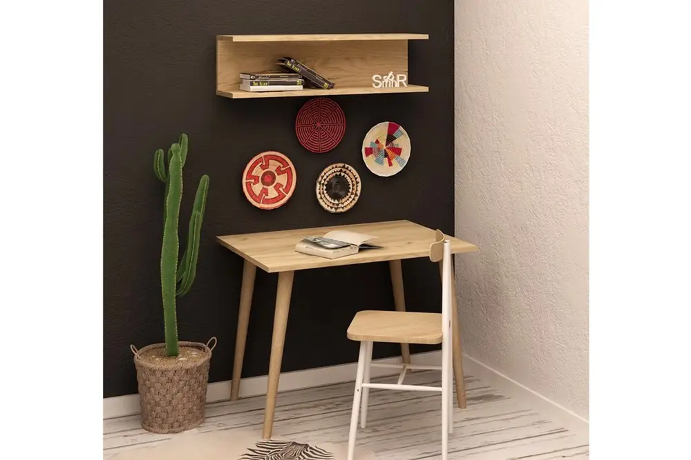 Esmob Fluse Çalışma Masası, Safir Meşe