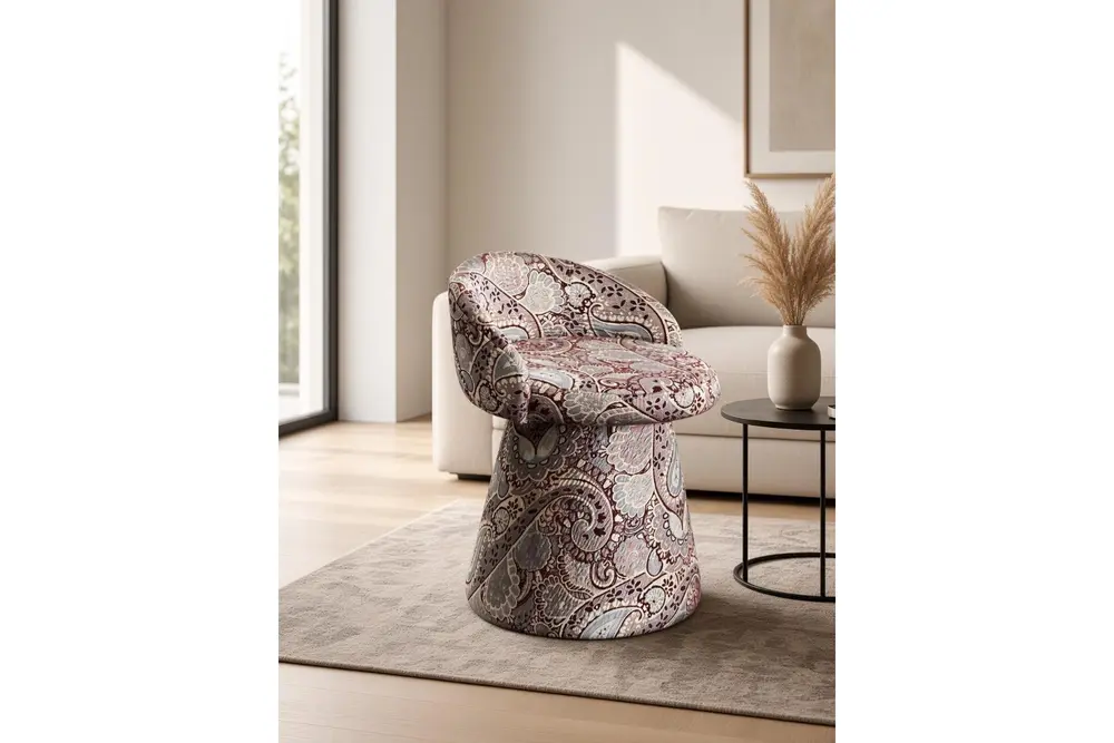Mira Modern Puf Desenli
