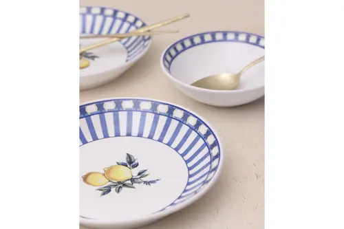 The Mia Odore Di Limone Yemek Tabağı 6Lı Set 20 Cm