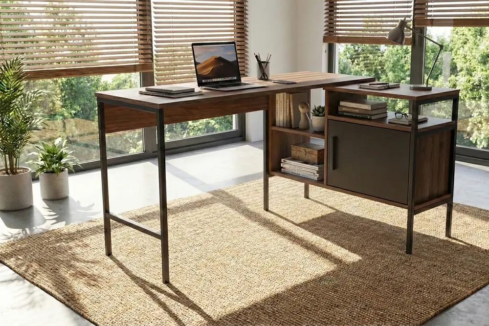 Modulago Ofis Masa Takımı, Antrasit Ceviz