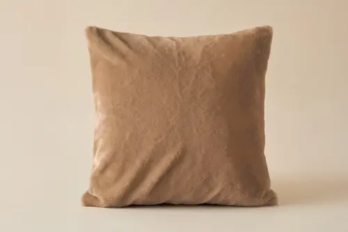 Rabbit Pamuk Kırlent Kılıfı, Latte