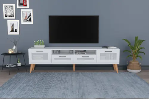 Avanos Tv Sehpası, Beyaz