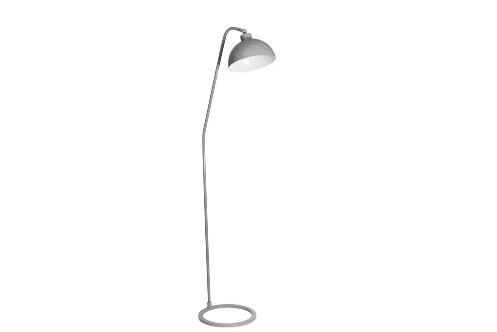 Delta Gri Retro Başlıklı Lambader