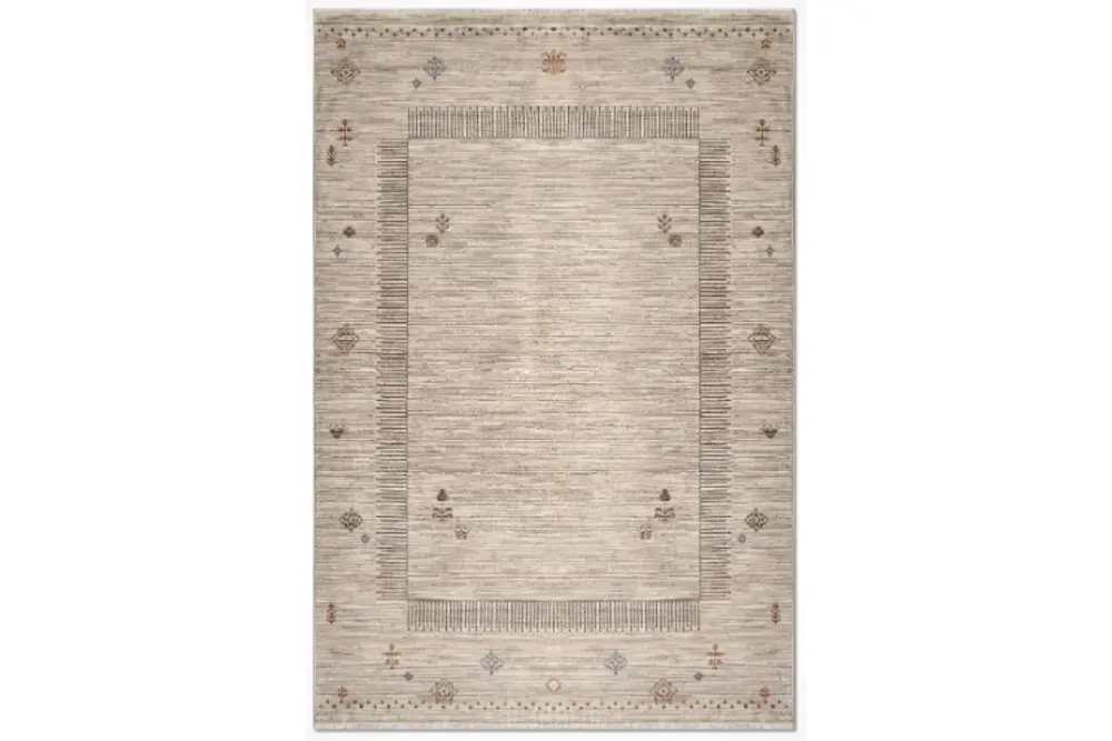 Alya Vintage Eskitme Halı, Av01 80X150