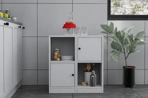 Bk Çok Amaçlı Dolap, 2 Kapaklı, Çad