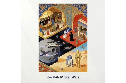Miniaworks Kevâkib Iv: Star Wars Kanvas Tablo 21X30