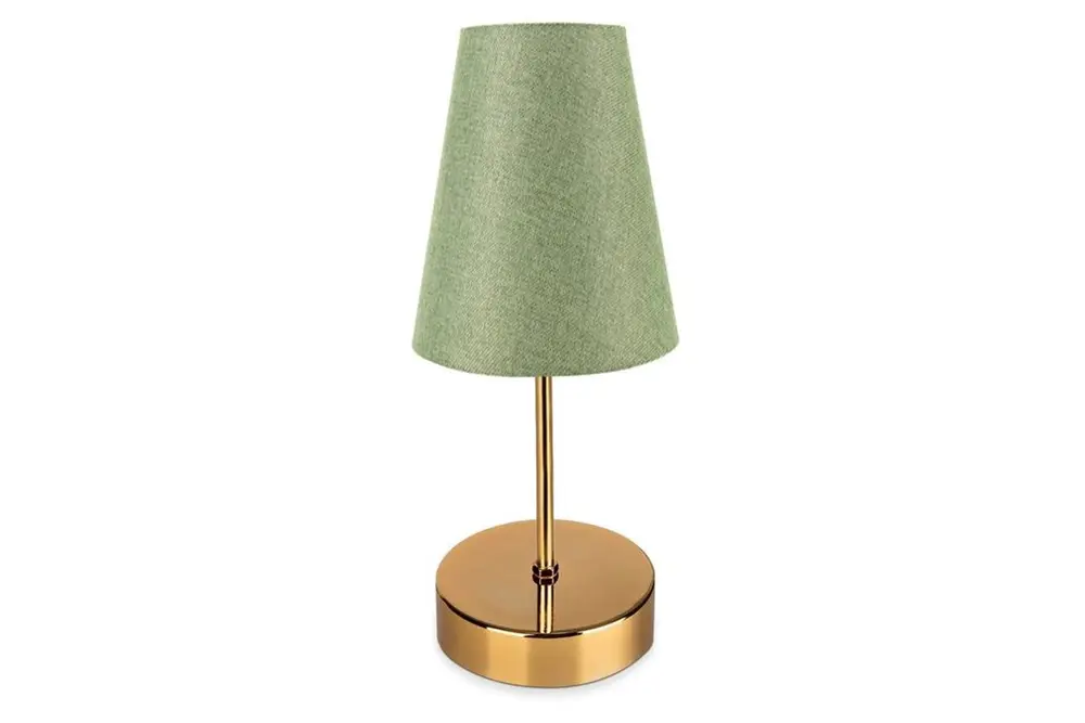 Evlight Rose Abajur Gold Yeşil & Gold