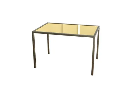 Shiny Yan Sehpa Eskitme Pirinç Ayak, Ayna Tabla