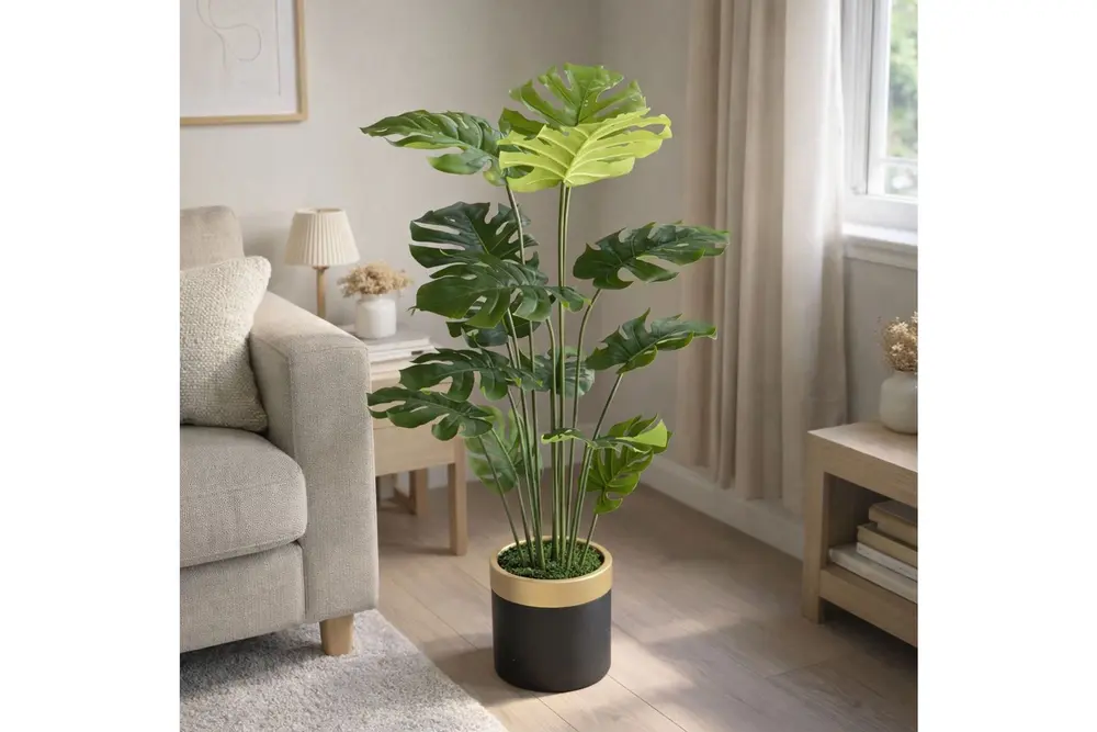 Yapay Bitki Monstera Yapraklı Salon Ağacı, 165 Cm