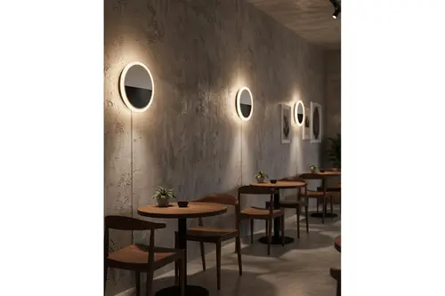 Özcan Aydınlatma Ball Led Aplik Siyah Renk, 2723-04-19