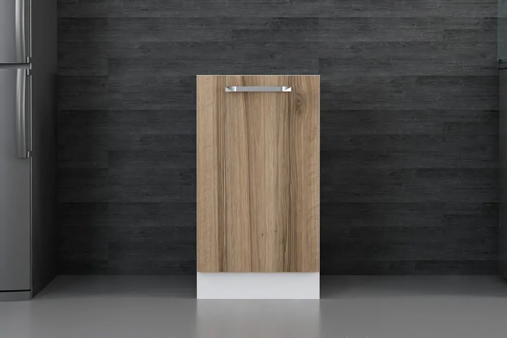 Minar Mutfak Dolabı Alt Modül, Dore Beyaz, 45Cm