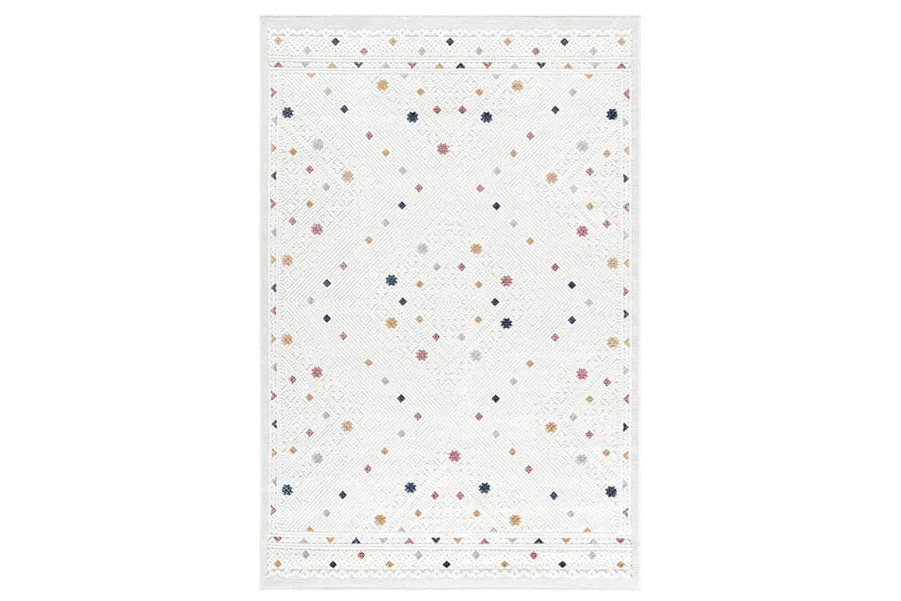 Sand Krem Multi Temizlenebilir Halı, 65548A, 50X80