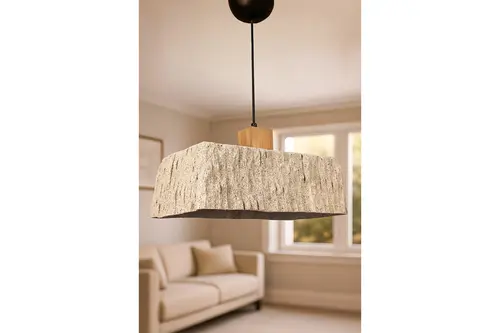 Monalitha Handmade Karbon Beton Avize
