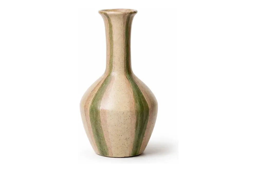 Hand Painted Terracotta Vazo, 1