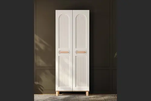 Zümrüt %100 Mdf Gardırop, Aytaşı, 2 Kapaklı