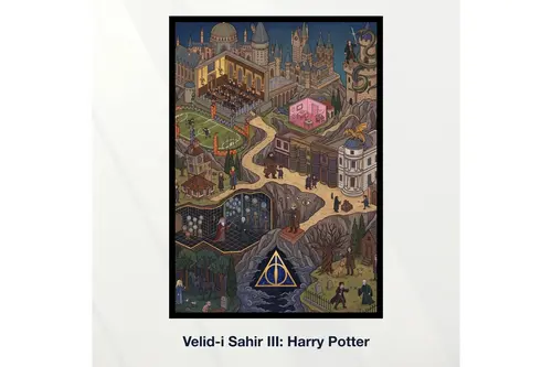 Miniaworks Velid-İ Sahir Iıı: Harry Potter Siyah Çerçeveli Poster 21X30