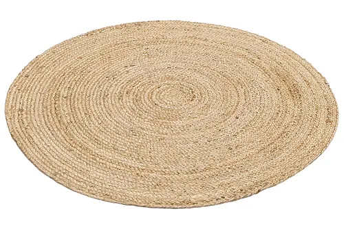 Yuni Jüt Halı, 01, Naturel, Q90