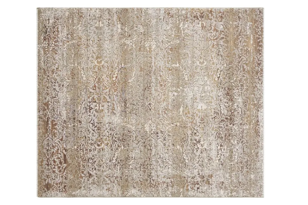 Spectrum Serisi Degrade İplik Silinebilir Vintage Premium Halı, 805 Bej, 240X340