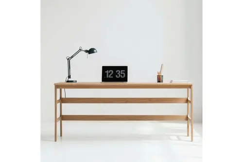 Woodesk Rustico Ahşap Çalışma Masası, Natural Renk